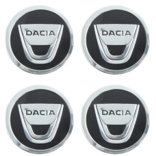 Наклейка на ковпак Dacia 60 мм універсальні, алюмінієві 4 шт
