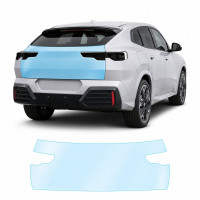 Антигравийная защитная бронепленка по лекалам для BMW iX2 U10 2023- зона крышки багажника