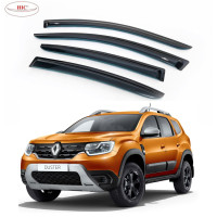 Дефлекторы окон ветровики HIC для Renault Duster 2018- Оригинал (REN47)