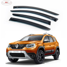 Дефлектори вікон HIC для Renault Duster 2018- Оригінал (REN47)