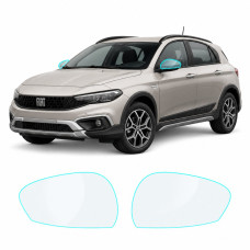 Антигравийная защитная бронепленка по лекалам для Fiat Tipo Cross (Egea Cross) I 2020- зеркала