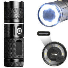 LED Фонарик X-Balong 50W 15 см PowerBank Повербанк (BL-G87-GT30)