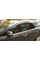 Дефлекторы окон ветровики Mazda CX-7 2006- Хром молдинг