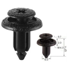 Клипса для обшивки Lexus Toyota 9046706133B0 9046706133B5 9046706133C0 (C376)