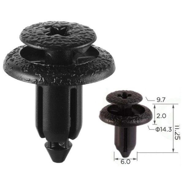 Кліпса для обшивки Lexus Toyota 9046706133B0 9046706133B5 9046706133C0 (C376)