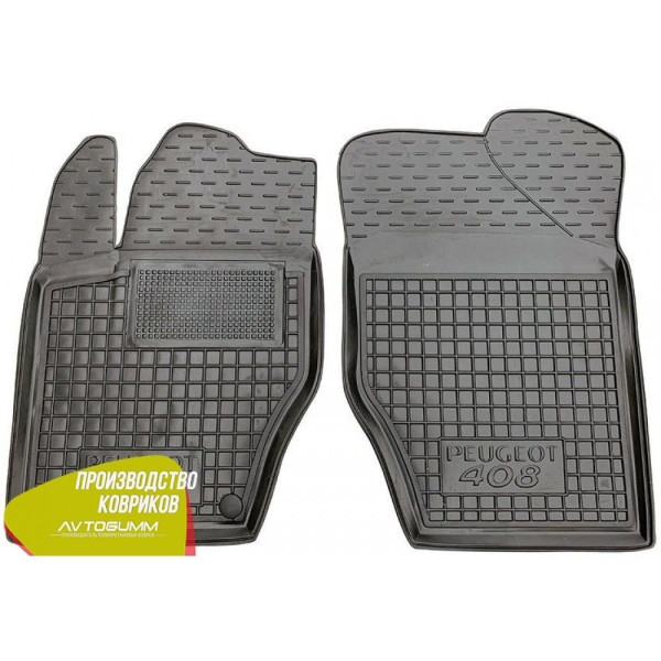 Передние коврики в автомобиль Peugeot 408 2012- (Avto-Gumm)