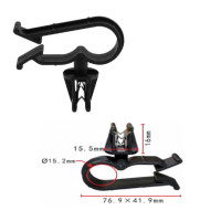 Клипса держатель трубок электропроводки Ford, Honda (W710718-S307, W710718S307, 21165) (C1108)