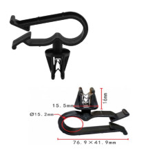 Кліпса тримач трубок електропроводки Ford, Honda (W710718-S307, W710718S307, 21165)  (C1108)