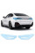 Антигравийная защитная бронепленка по лекалам для BMW i4 G26 2021- задние фонари стопы