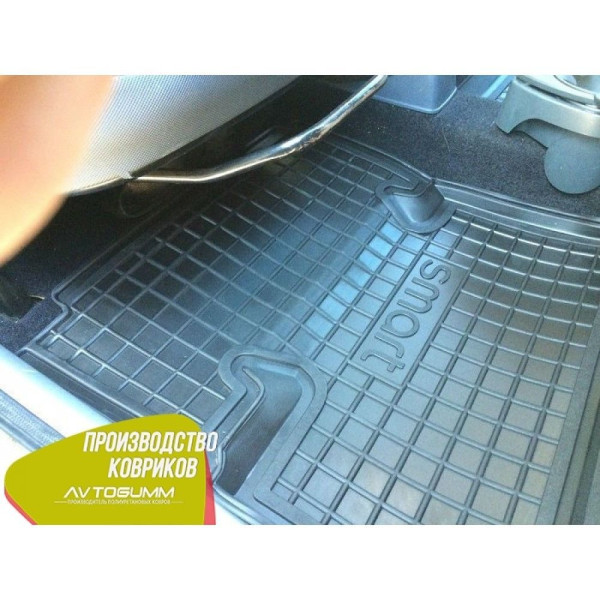 Автомобильные коврики в салон Smart Fortwo 450 1998-2006 (Avto-Gumm)