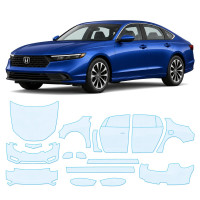 Антигравийная защитная бронепленка по лекалам для Honda Accord XI 2023- полный кузов