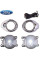 Протитуманні фари для Ford Focus III 2011-2013 H11 з проводкою Комплект (FD-683)