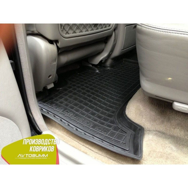 Автомобільні килимки в салон Toyota Land Cruiser 100 1998- (Avto-Gumm)