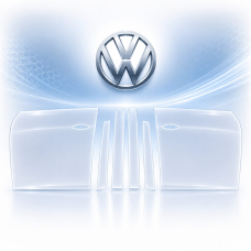 Антигравійна захисна бронеплівка за лекалами для Volkswagen Arteon I 2017-2020 - зони дверей і стійки вікон