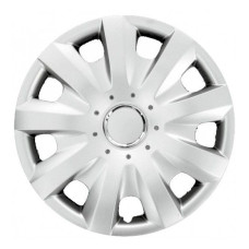 Ковпак колеса з емблемою Toyota SKS321 R15 сірий з логотипом на вибір 4 шт