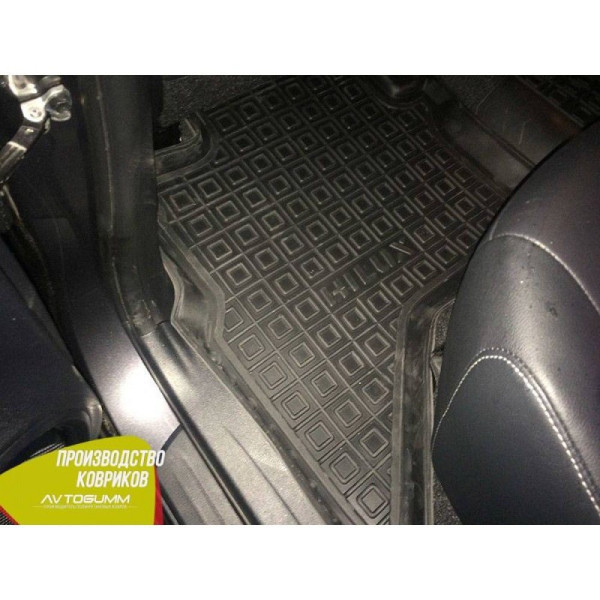 Автомобильные коврики в салон для Toyota Hilux 2016- (Avto-Gumm)