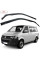 Дефлектори вікон вітровики HIC для Volkswagen T5- T6 2003- вставні Оригінал (VW02-IN)
