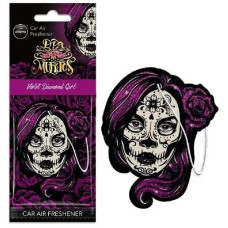 Ароматизатор для авто Aroma Car Cellulose Dia De Los Muertos Violet Diamond Girl (10378)