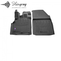Передні 3D килимки для Renault Scenic III 2009-2016 / Високий борт