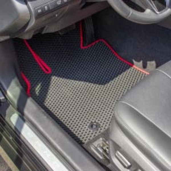 Коврики в салон EVA для Toyota Camry (ACV 70) 2017- с подпятником Черные 5 шт