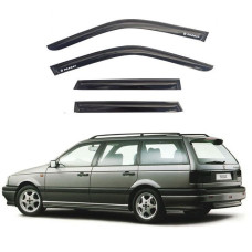 Дефлектори вікон вітровики Volkswagen Passat B3/B4 Wagon 1988-1997 Скотч 3M Voron Glass
