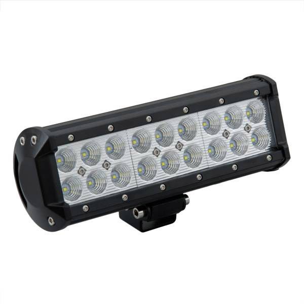 Світлодіодна балка фара LED / 230x80x70 mm / 54W / 3W * 18 / 10-30V / Ближнє світло (D-54W)