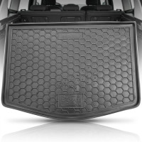 Автомобильный коврик в багажник Ford C-Max 2011- борт 2-3 см Резино - пластик Черный (Avto-Gumm)