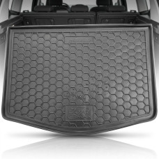 Автомобільний коврик в багажник Ford C-Max 2011- борт 2-3 см Резино - пластик Чорний (Avto-Gumm)