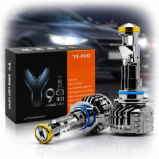 LED лампи автомобільні Y9Pro H7 60W (Лінзовані D16.5 мм З Оманкою Canbus)
