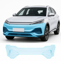 Антигравийная защитная бронепленка по лекалам для BYD Atto 3 (Yuan Plus) I facelift 2025- передний бампер