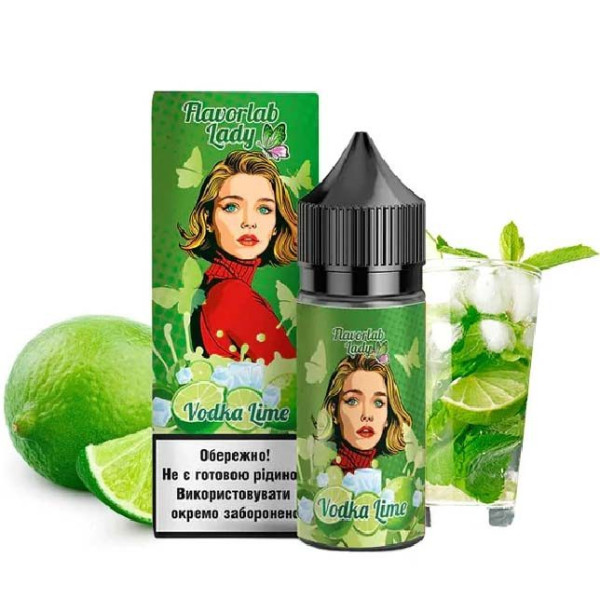 Рідина Самозаміс Flavorlab LADY Горілка Лайм