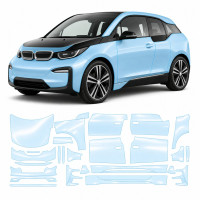 Антигравийная защитная бронепленка по лекалам для BMW i3 I01 2013-2022 - полный кузов