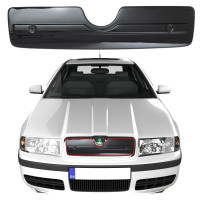 Зимняя накладка на решетку радиатора Skoda Octavia Tour 2000-2012 Глянец