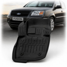 Водительский 3D коврик для Ford Fusion (USA) 2012-2016 / Высокий борт