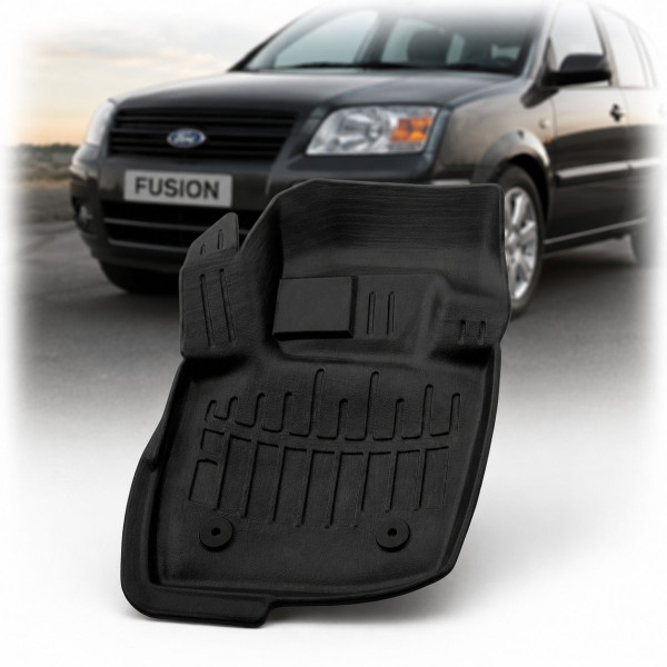Водительский 3D коврик для Ford Fusion (USA) 2012-2016 / Высокий борт