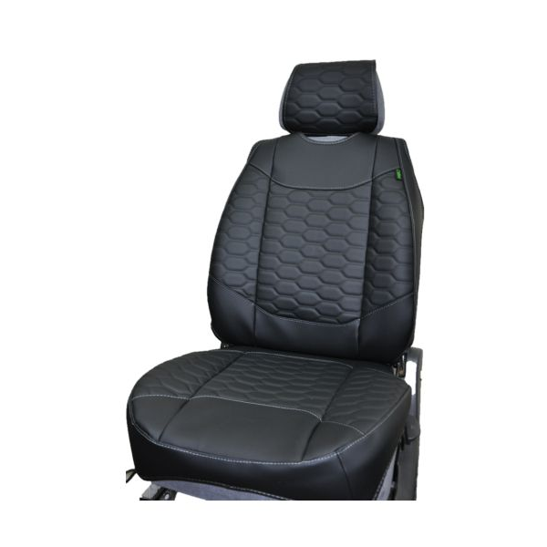 Автомобильные чехлы для сидений Cayman Luxury black Model S комплект Черные