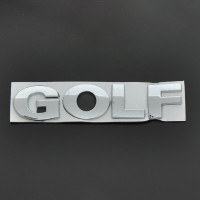 Эмблема для надпись Golf 125 x 27 мм / 3М скотч (LOW 1840)