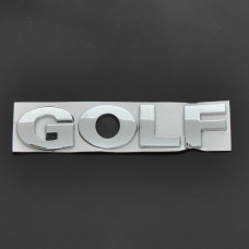 Эмблема для надпись Golf 125 x 27 мм / 3М скотч (LOW 1840)