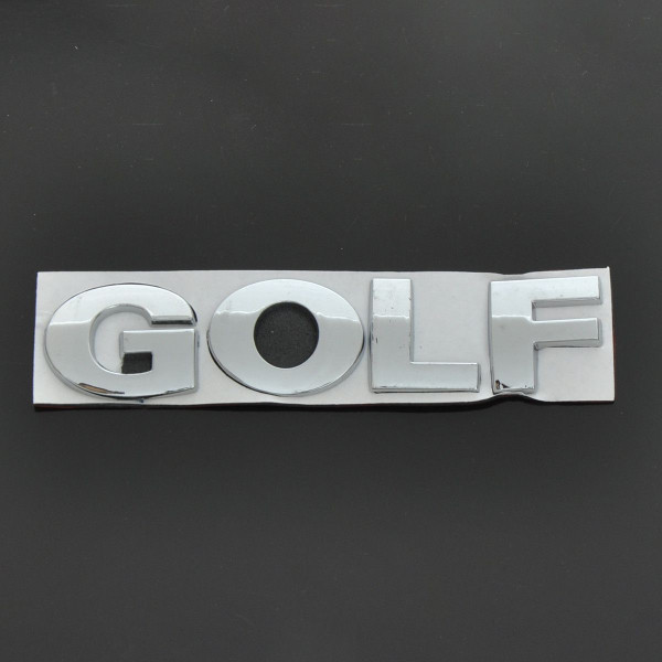 Емблема для напису Golf 125 x 27 мм / 3М скотч (LOW 1840)