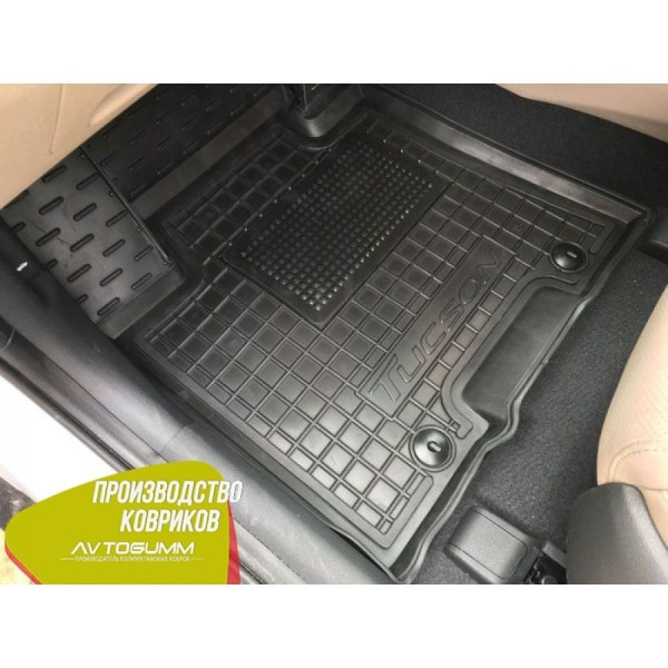 Водійський коврик в салон Hyundai Tucson 2016- (Avto-Gumm)