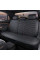 Накидка на задние сидения Алькантара Napoli Premium Черные 1 шт