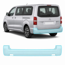 Антигравийная защитная бронепленка по лекалам для Citroen SpaceTourer I 2016- задний бампер