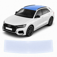 Антигравийная защитная бронепленка по лекалам для Audi Q8 4M facelift 2024- зона крыши