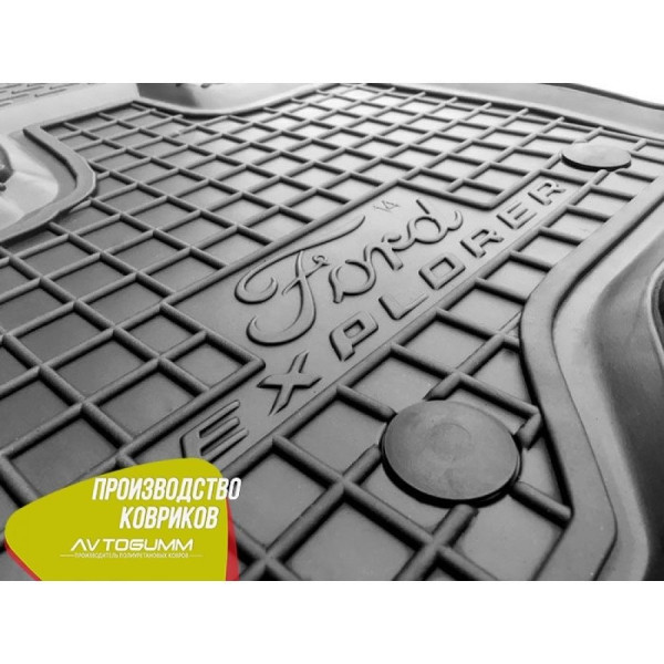 Водійський коврик в салон Ford Explorer 2010- (Avto-Gumm)