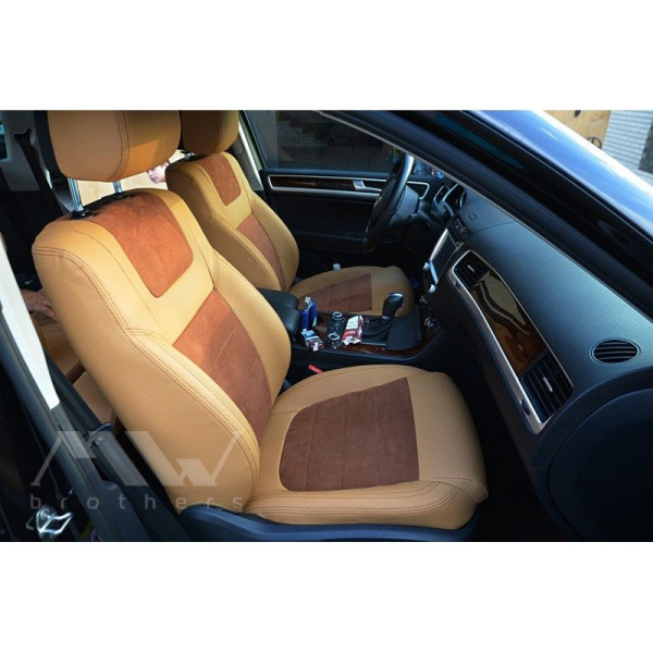 Авточехлы модельные MW Brothers для Volkswagen Touareg II TDI c 2010