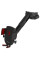 Автодержатель для телефона HOCO "CAD01" на присоске жесткая ножка Black/Red