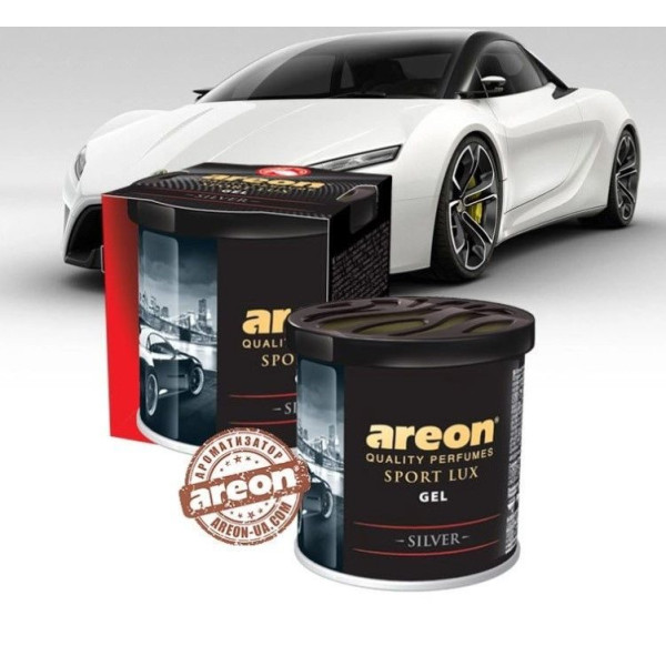 Набор Ароматизаторов воздуха Areon Car Silver (Silver)