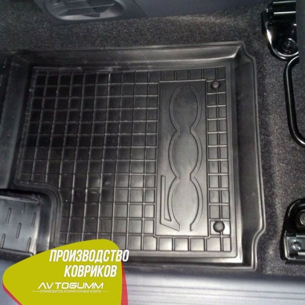 Автомобильные коврики в салон Fiat 500 2007- (Avto-Gumm)
