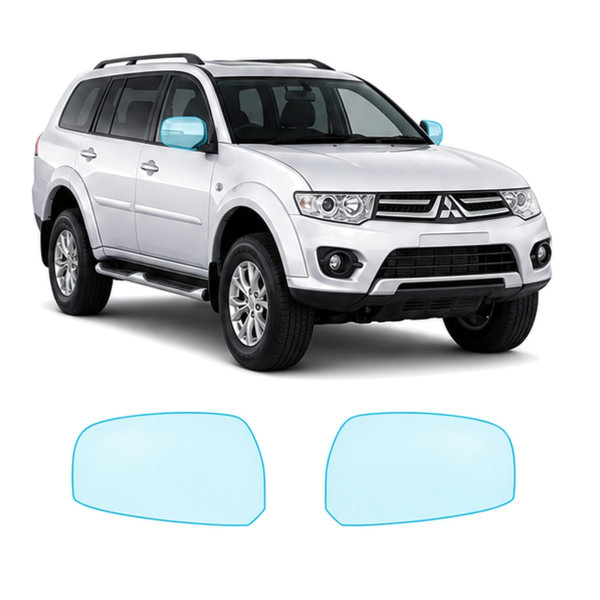 Антигравийная защитная бронепленка по лекалам для Mitsubishi Pajero Sport II 2015-2019 - зеркала