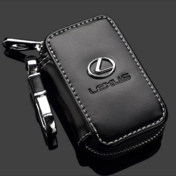Ключница автомобильная для ключей с логотипом Lexus (Напа)